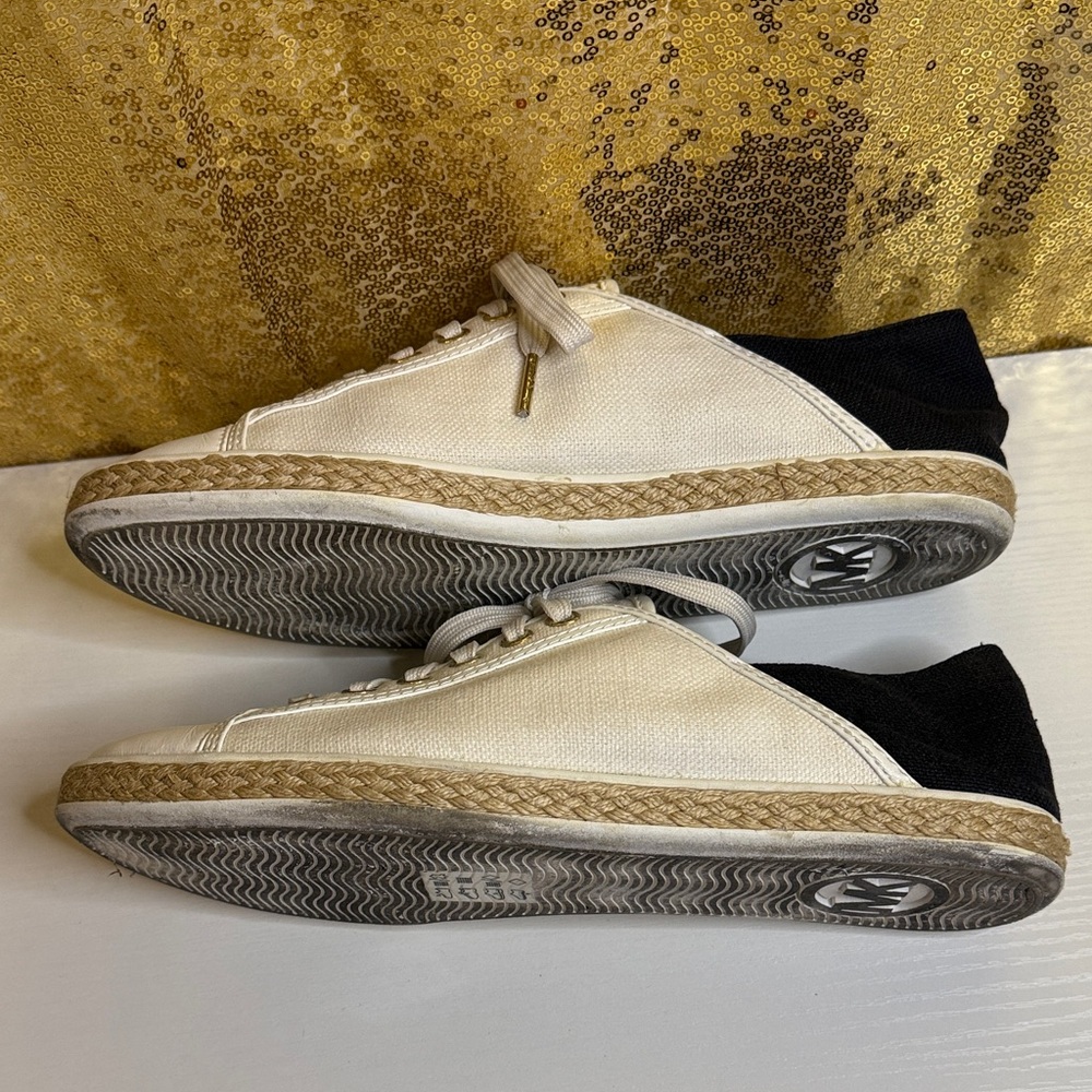 Michael Kors Kristy Slide sneakers sin Black and White Colorway - Picture 7 of 11